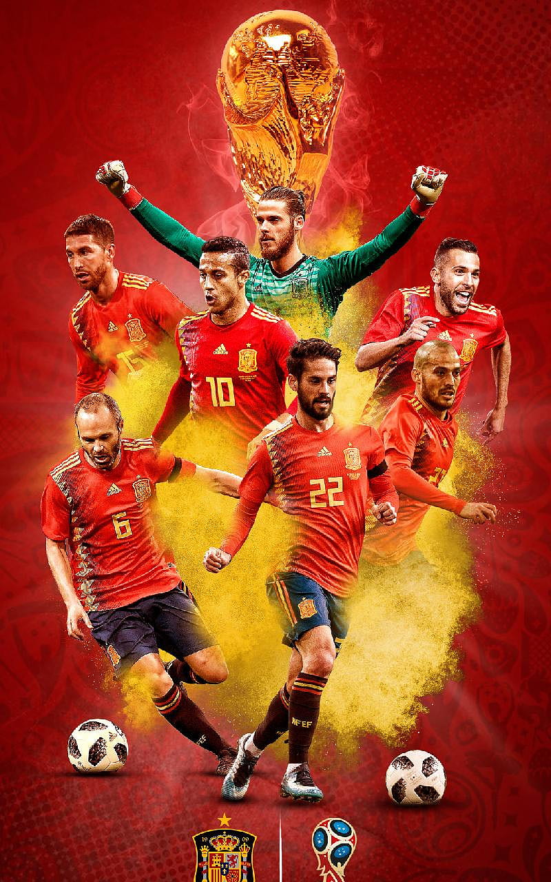 Spain, football, team, HD phone wallpaper