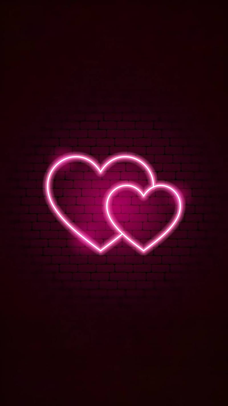 Neon Love Heart Tunnel💙Blue Heart Background | Wallpaper Heart | Animated  Background [3 Hours]-4K - YouTube