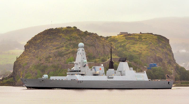 Military, Royal Navy, Destroyer, Hms Duncan (D37), Warships, HD wallpaper