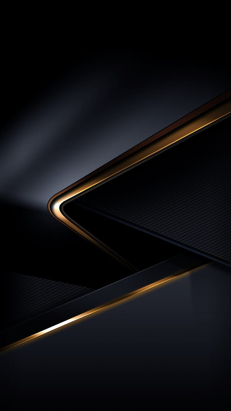 Edge Abstract, 7itech, black, gold, gray leather, mate, HD phone wallpaper  | Peakpx
