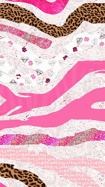 pink wallpaper lv