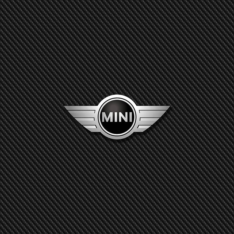 Mini Cooper Carbon, automobile, logo, HD phone wallpaper