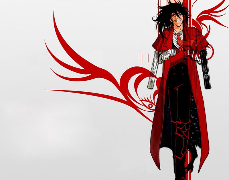 HD wallpaper: hellsing alucard vampires 1366x768 Anime Hellsing HD Art