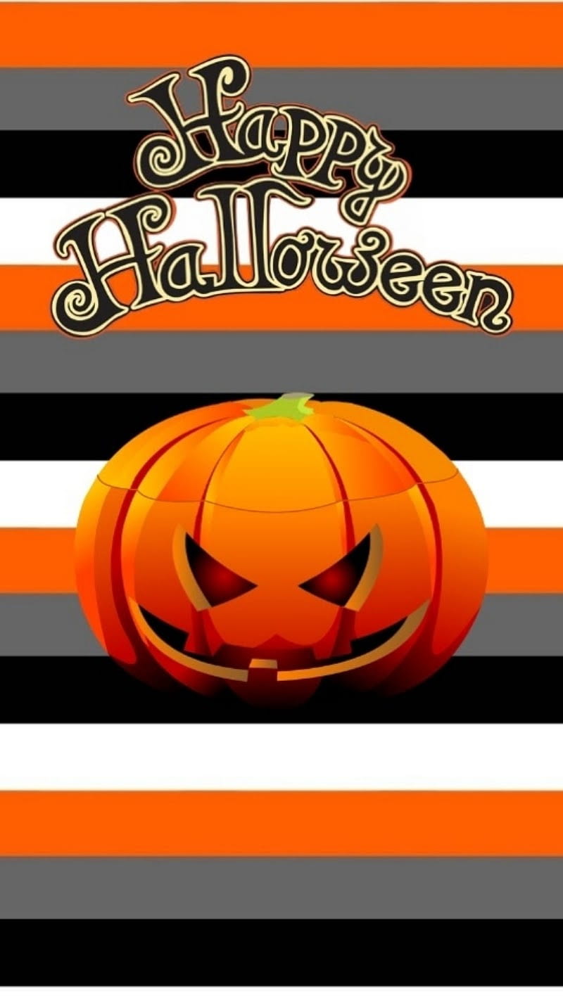 Happy Halloween, halloween pumkin, halloween theme, pumpkin, HD phone wallpaper