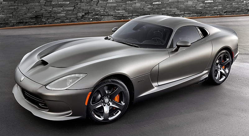 2014 SRT Viper GTS Anodized Carbon Special Edition Package - Front, HD wallpaper