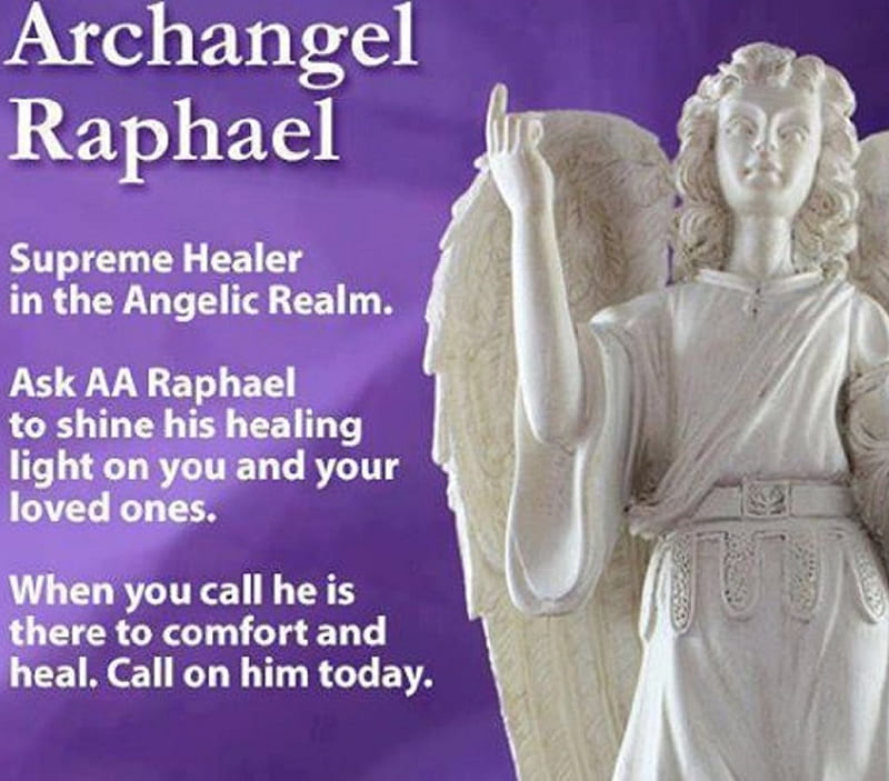 Archangel Raphael, Raphael, Heaven, Angel, Archangel, HD wallpaper | Peakpx