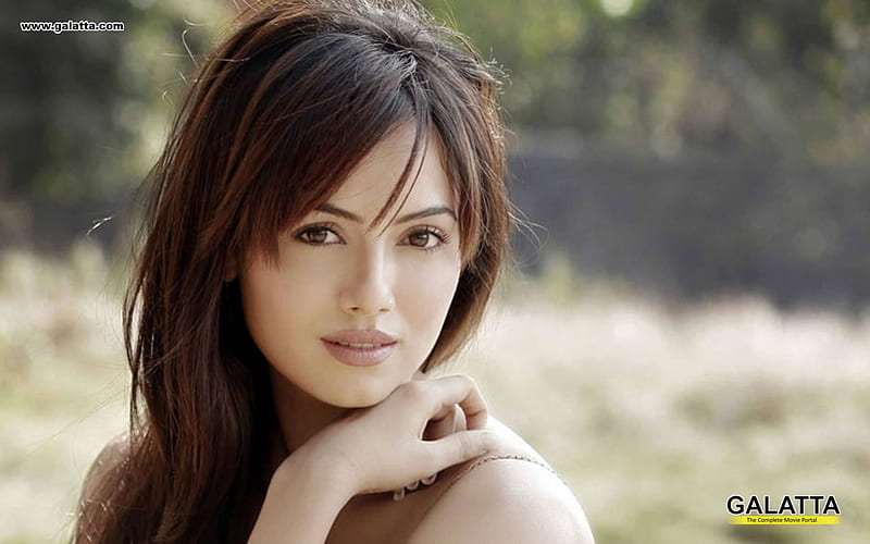 sana khan, tamil, actress, indian, HD wallpaper