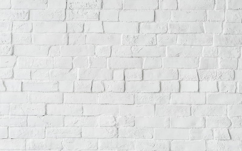 white brick wall, grunge, white bricks, close-up, bricks textures, brickwall, bricks, wall, HD wallpaper
