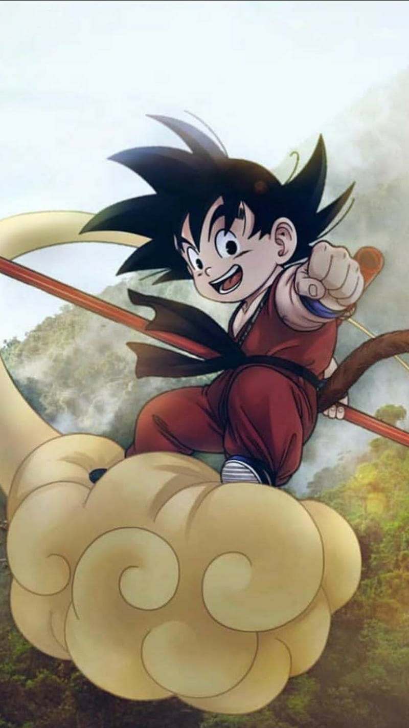 Wallpaper Cloud, Son Goku, Goku, Dragon Ball Z, Son for mobile and desktop,  section прочее, resolution 5120x2880 - download