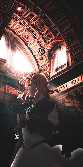 AirchanWorks | Violet evergarden wallpaper, Violet evergarden anime,  Aesthetic anime