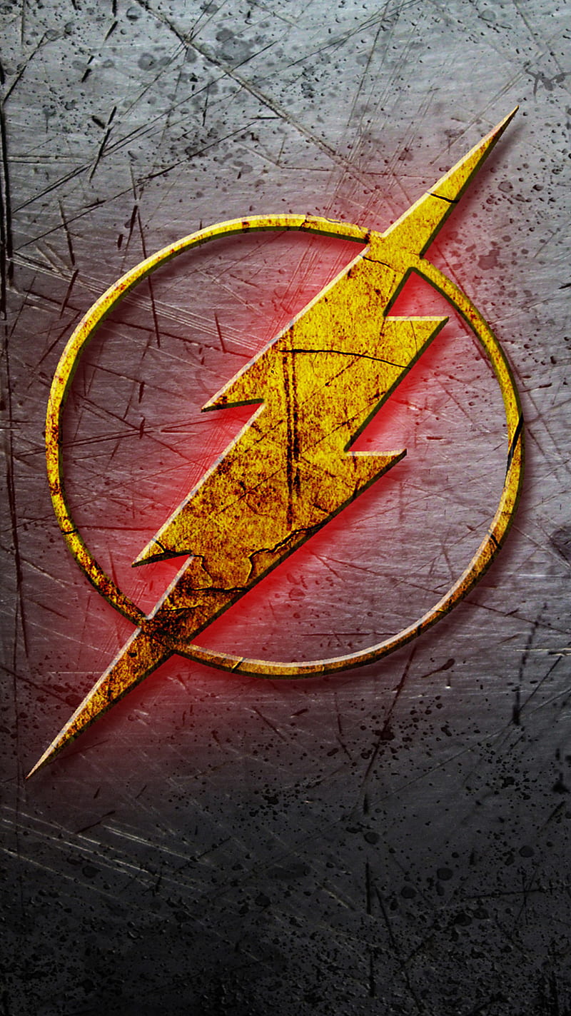 Flash, allen, barry, heroe, logo, minimalistic, HD phone wallpaper
