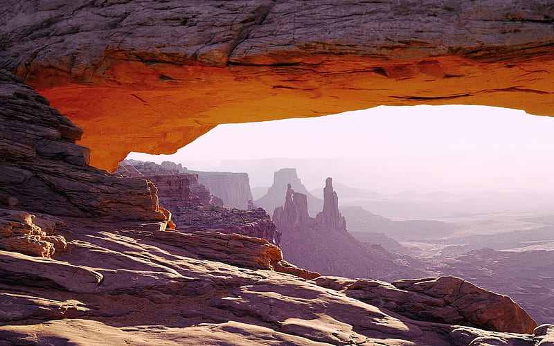 Canyon-natural landscapes, HD wallpaper