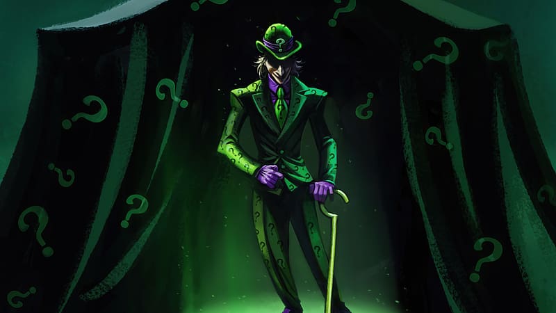 Comics, Dc Comics, Riddler, HD wallpaper