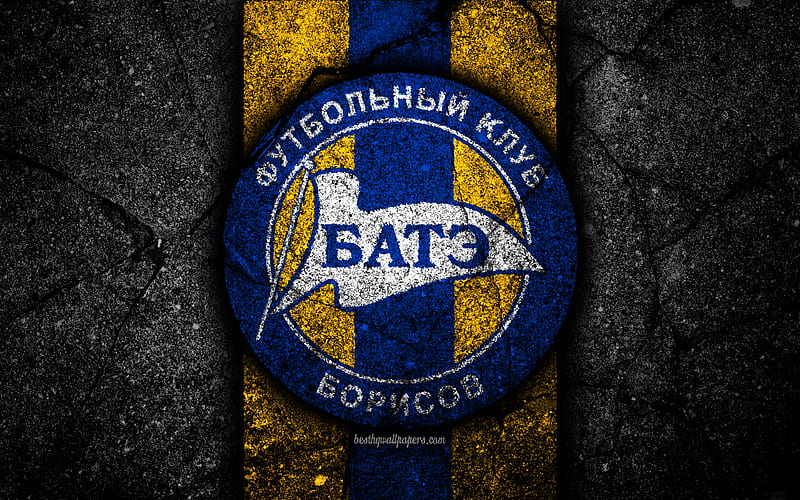 BATE FC logo, soccer, black stone, Vysshaya Liga, grunge, football club,  Belarusian football club, HD wallpaper | Peakpx
