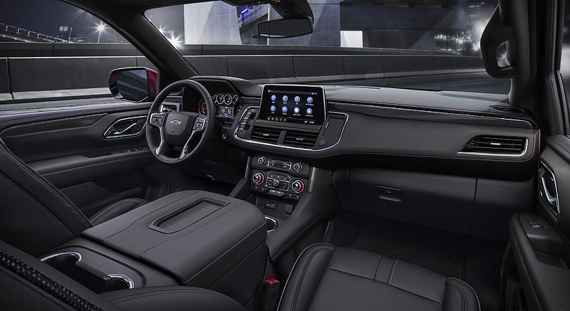 2021 Chevrolet Tahoe RST - Interior, car, HD wallpaper | Peakpx