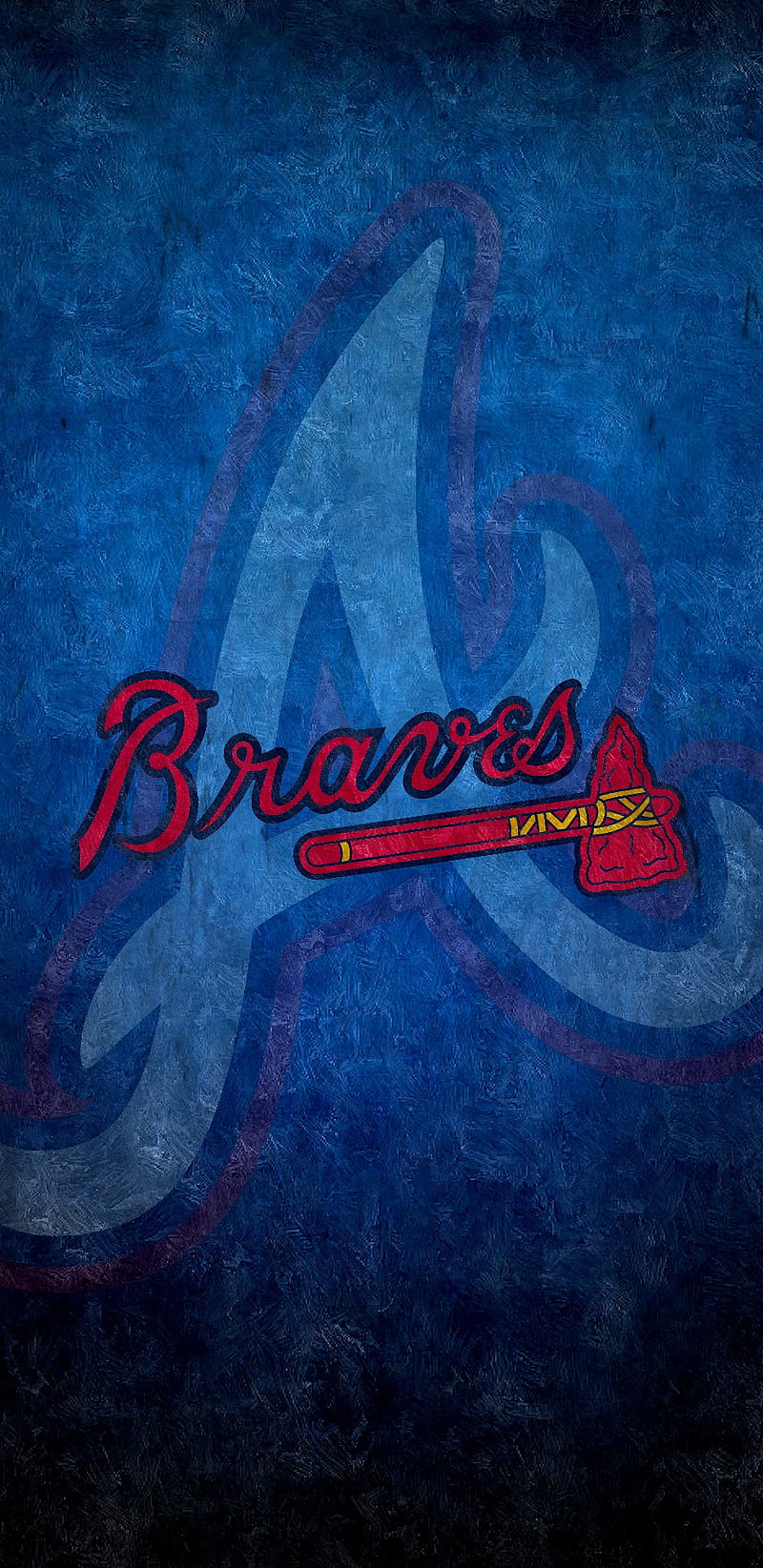 Download Get the Atlanta Braves Look on Your iPhone Wallpaper  Wallpapers com