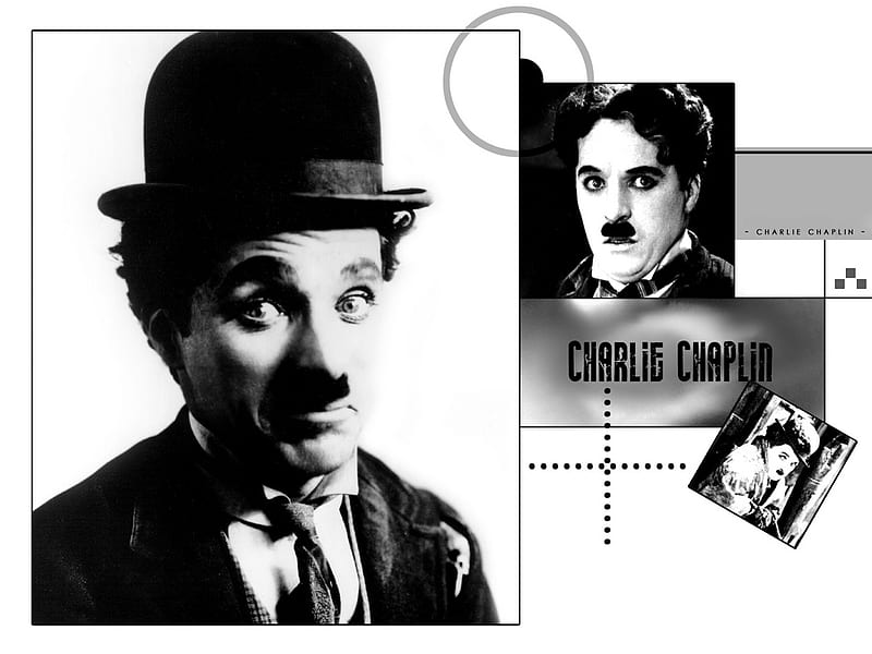 Charlie Chaplin, comedy, black and white, man, the tramp, wall, mime,  cinematograph, HD wallpaper | Peakpx