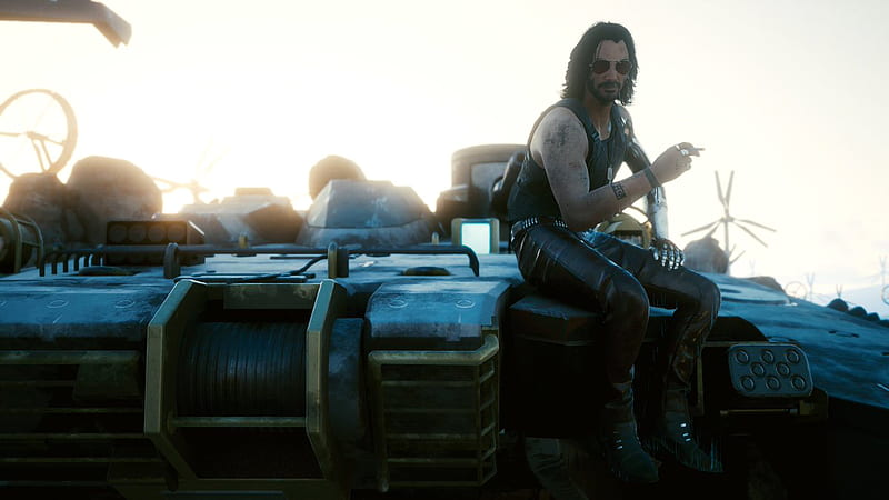 You Are Breathtaking Keanu Reeves Cyberpunk 2077, HD wallpaper