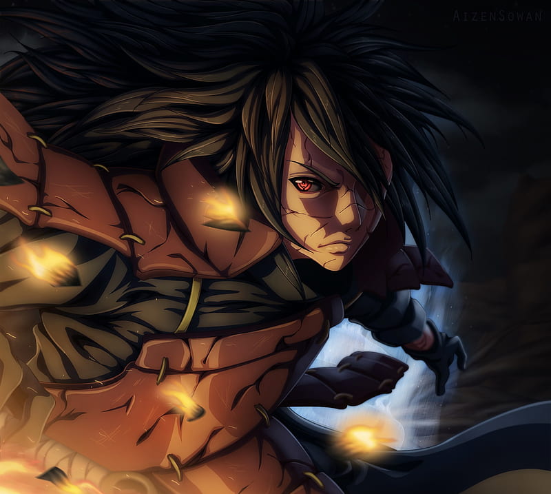 Naruto, Madara Uchiha, HD wallpaper