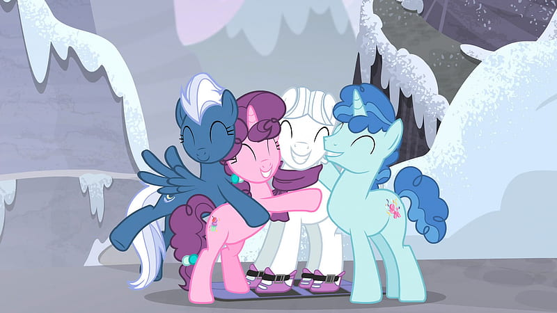 My Little Pony, My Little Pony: Friendship is Magic, Double Diamond (My Little Pony) , Night Glider (My Little Pony) , Party Favor (My Little Pony) , Sugar Belle (My Little Pony), HD wallpaper