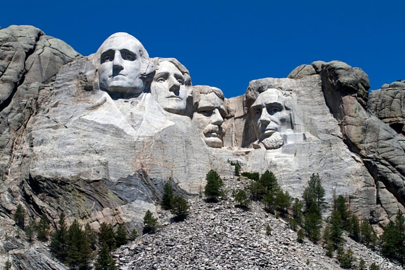 Once they were giants, giant, USA, monument, rock, precident, HD ...