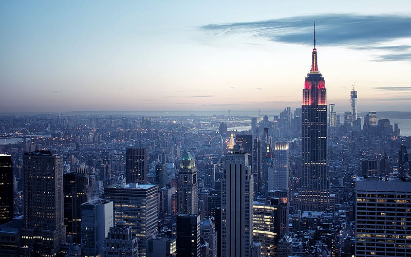 Monuments, New York, Manhattan, Empire State Building, HD wallpaper ...