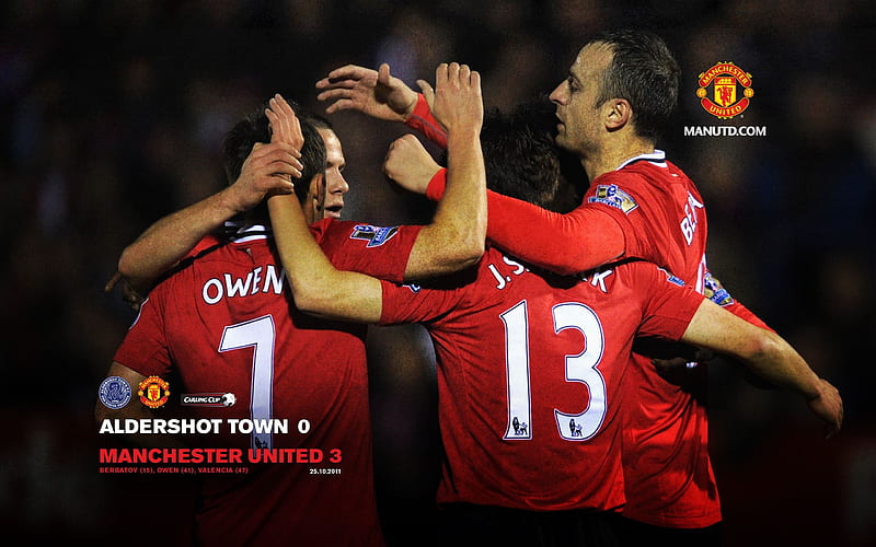 Manchester United 3 Aldershot 0, HD wallpaper