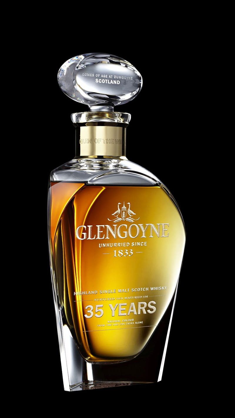 Glengoyne Scotch, 35yo, scotch whisky, single malt, HD phone wallpaper