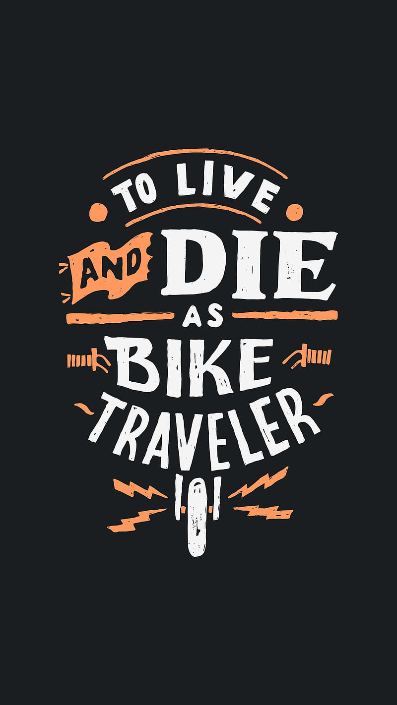 Bike traveler, dont, football, logo, quotes, raiders, rolling, stones, touch, HD phone wallpaper