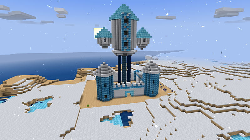 Let's Build Frozen Ice Palace in RealmCraft Minecraft StyleGame, games, 3d game, minecraft house, building game, video games, sandbox game, game design, play games, open world game, cube world, minecraft update, action adventure, realmcraft, minecraft, animals, minecraft mob, fun, letsplay, blockbuild, minecrafter, minecraft tutorial, mobile games, minecraft, pixels, pixel games, gameplay, HD wallpaper