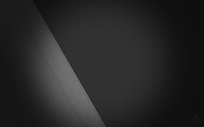 Leather Texture Black , leather, abstract, texture, black, HD wallpaper