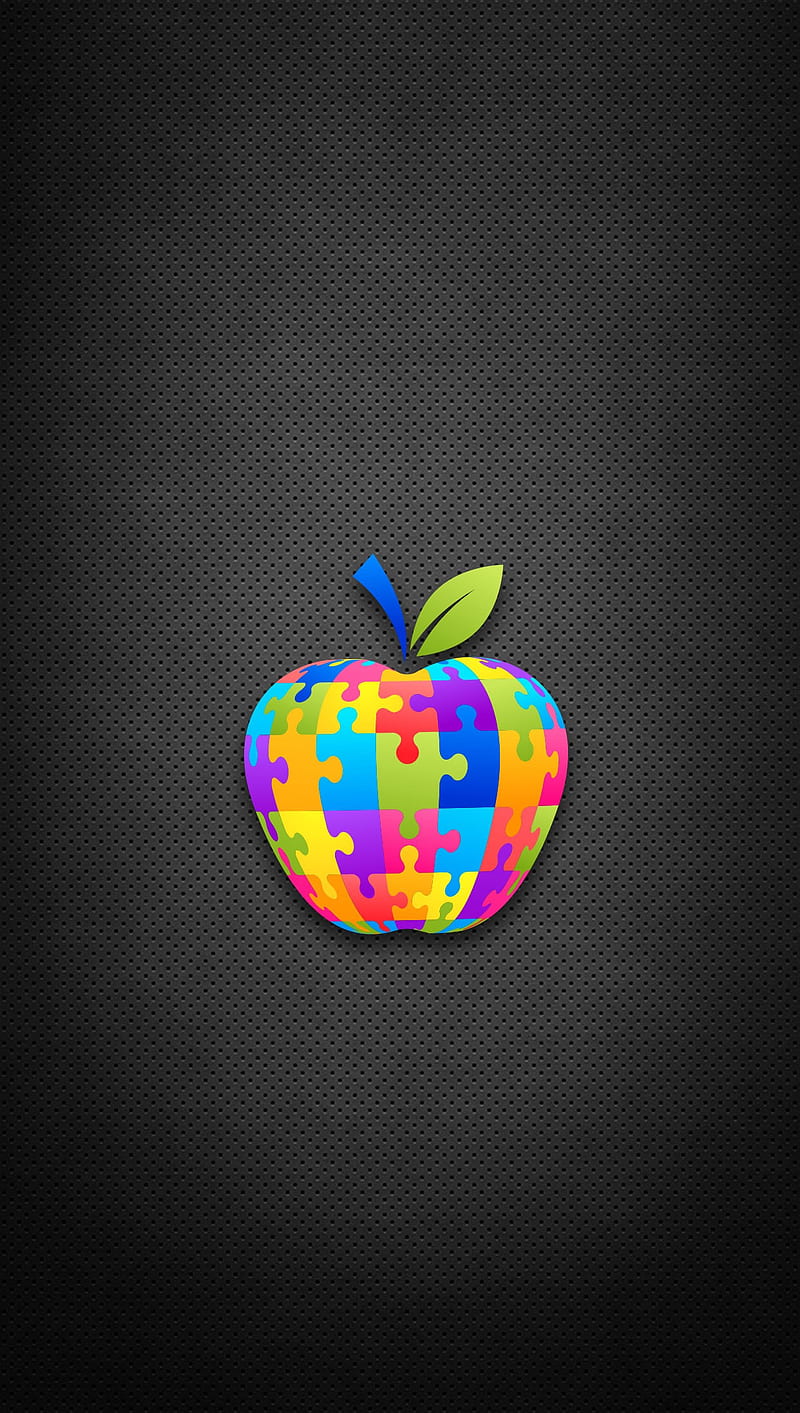 Apple Puzzle, HD phone wallpaper