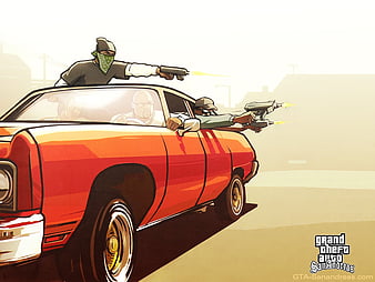 Gta San Andreas, bestgame, game, ps2, ps3, ps4, HD wallpaper