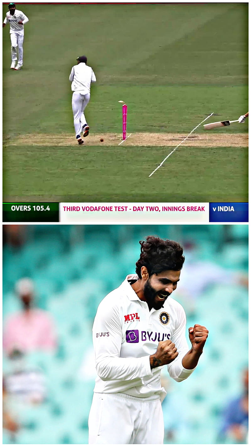 Ravindra jadeja , cricket, dhoni, india vs australia, jaddu, jadejaa, smith, steve smith, HD phone wallpaper