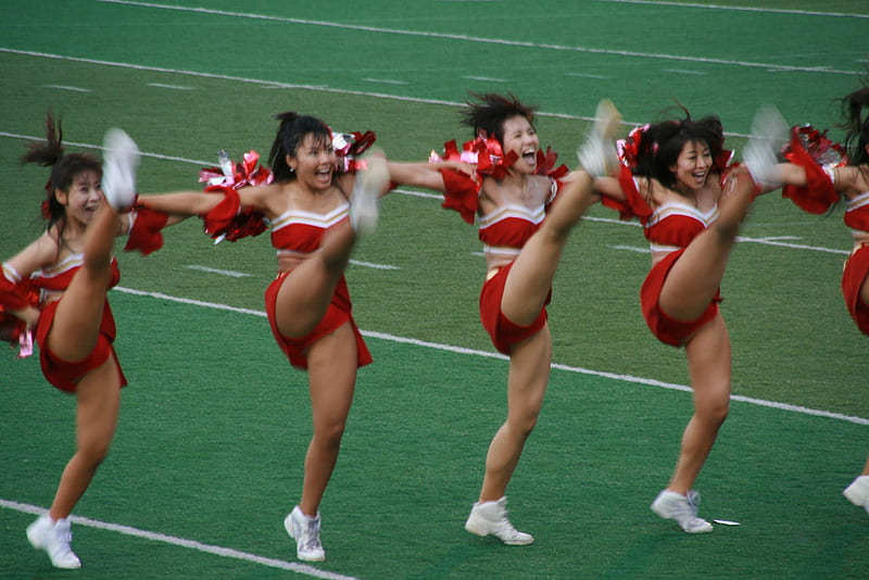 Sexy Japanese Cheerleader