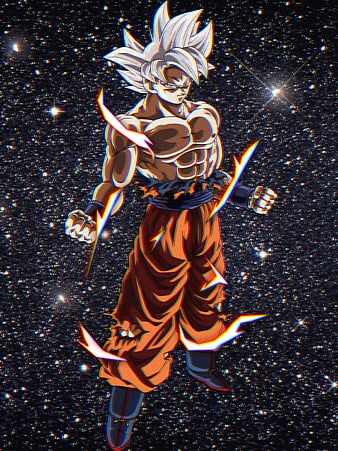 AI Painting With The Keywords: Universe, Goku, Dragon Ball