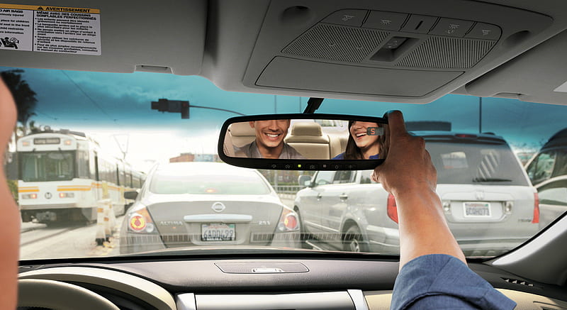 2013 Nissan Altima Rear-View Mirror , car, HD wallpaper