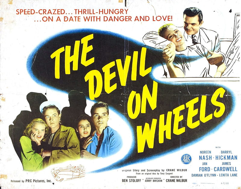 Classic Movies - 'The Devil On Wheels' (1947), Classic Movies, Golden Era of Hollywood, Films, Film Noir, HD wallpaper