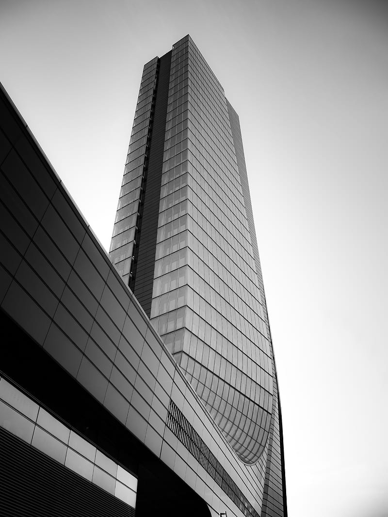 gray painted building, HD phone wallpaper gray painted building, HD phone wallpaper