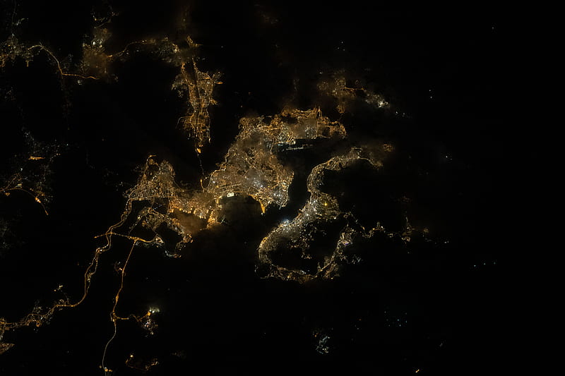 Night City Light Map Toulon