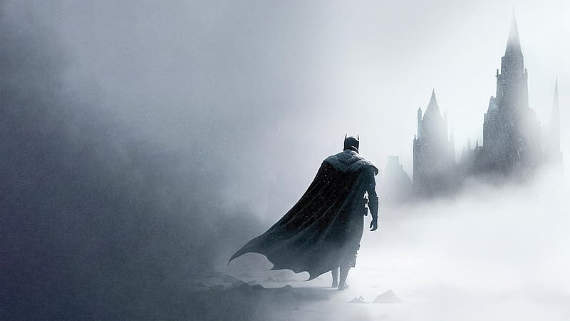 The Batman II Gotham City A Frozen Wasteland, the-batman, batman, superheroes, movies, 2022-movies, HD wallpaper