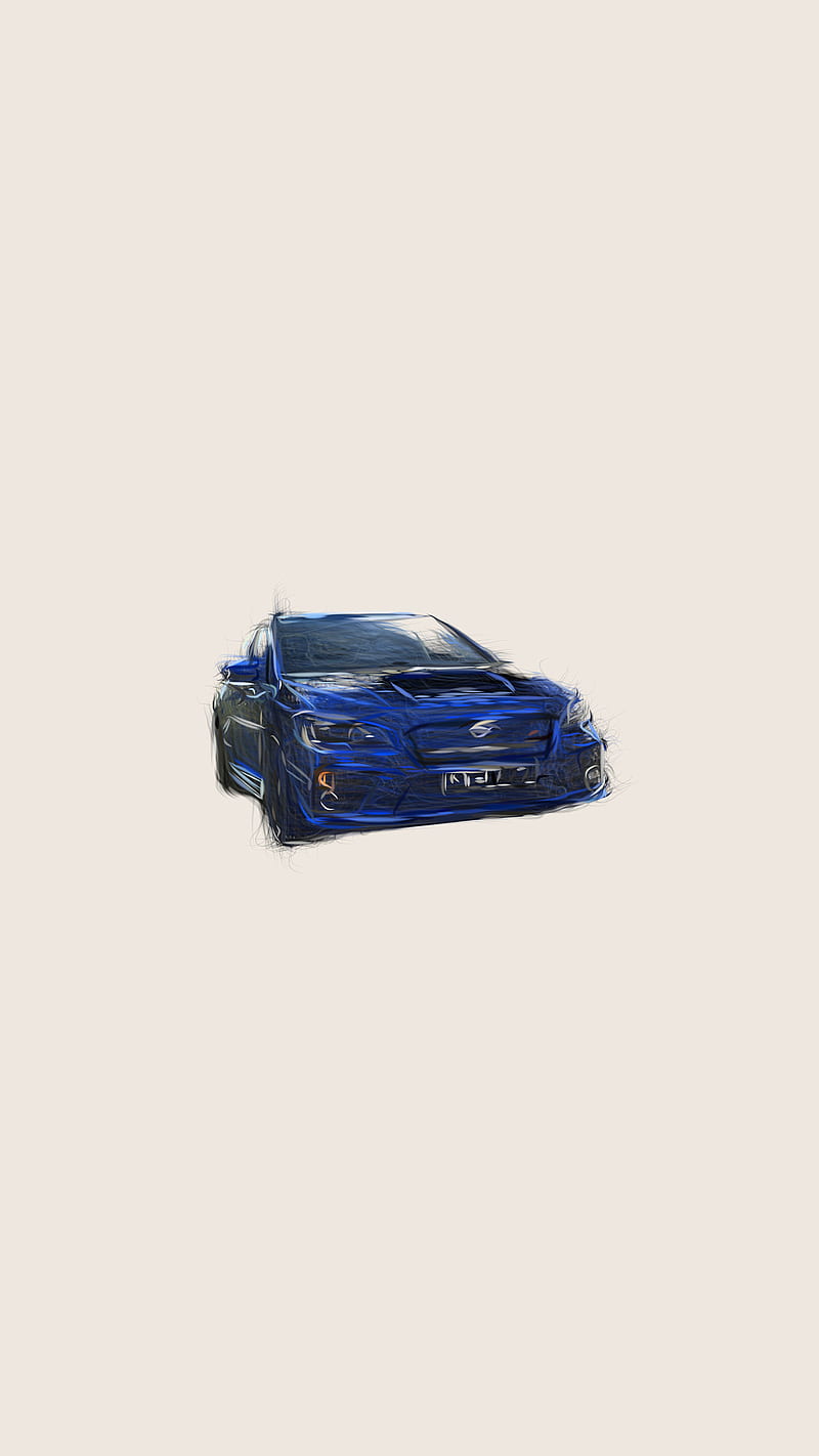 Subaru agile awesome, auto, bonito, drawing, drive, engine, go fast, iconic car, luxury car, HD phone wallpaper