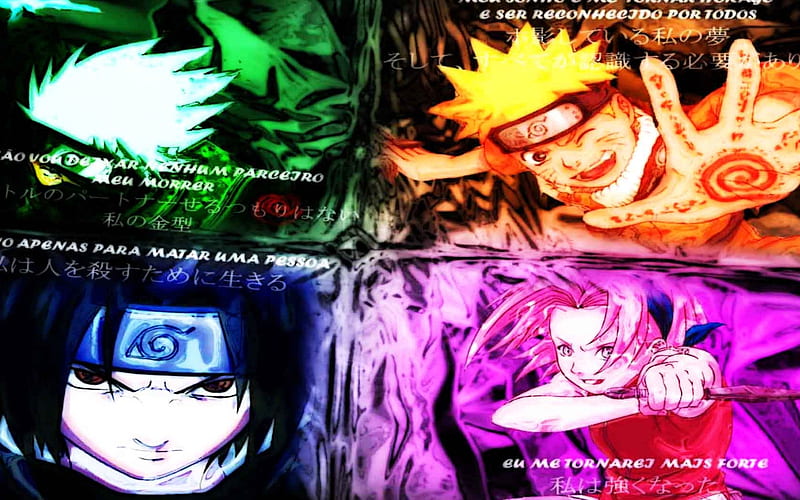 Squad 7! Team Kakashi ;D, naruto, team 7, team kakashi, squad 7, HD ...