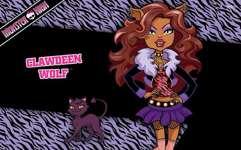 Clawdeen Wolf, Monster High, Character, Cartoon, HD wallpaper
