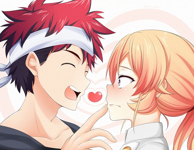 Soma Yukihira Et Erina Nakiri  Food wars, Anime, Anime images