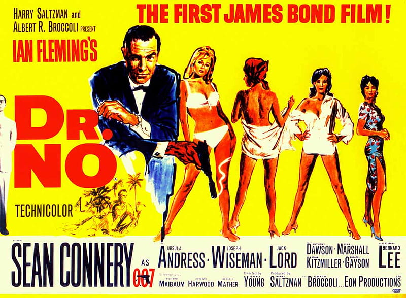 Dr. No, james bond, movie, dr no, 007, HD wallpaper