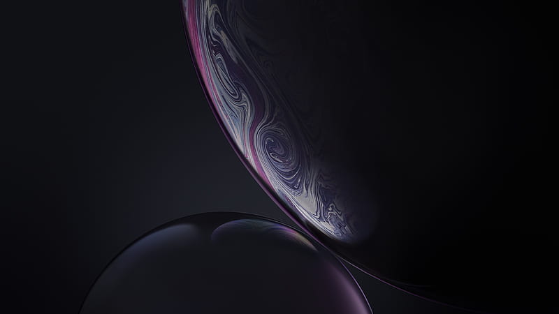 iphone bubbles, stock , Abstract, HD wallpaper