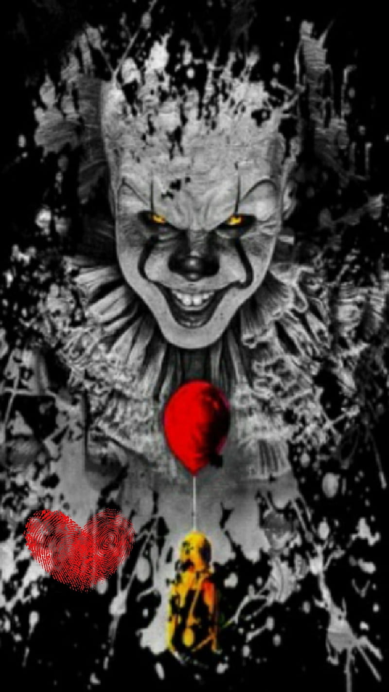Boo, clown, creepy, halloween, it, killer, movie, murder, scary, HD phone wallpaper