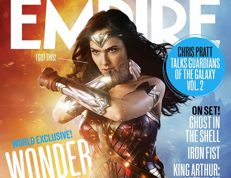 Wonder Woman Empire Magazine, wonder-woman, movies, super-heroes, 2017-movies, gal-gadot, HD wallpaper