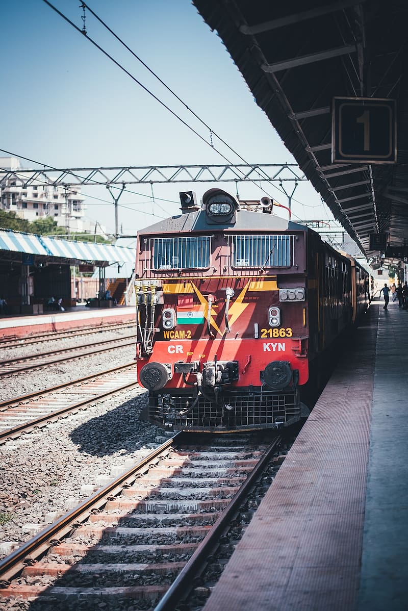Railway Engine, Indian Train, HD phone wallpaper